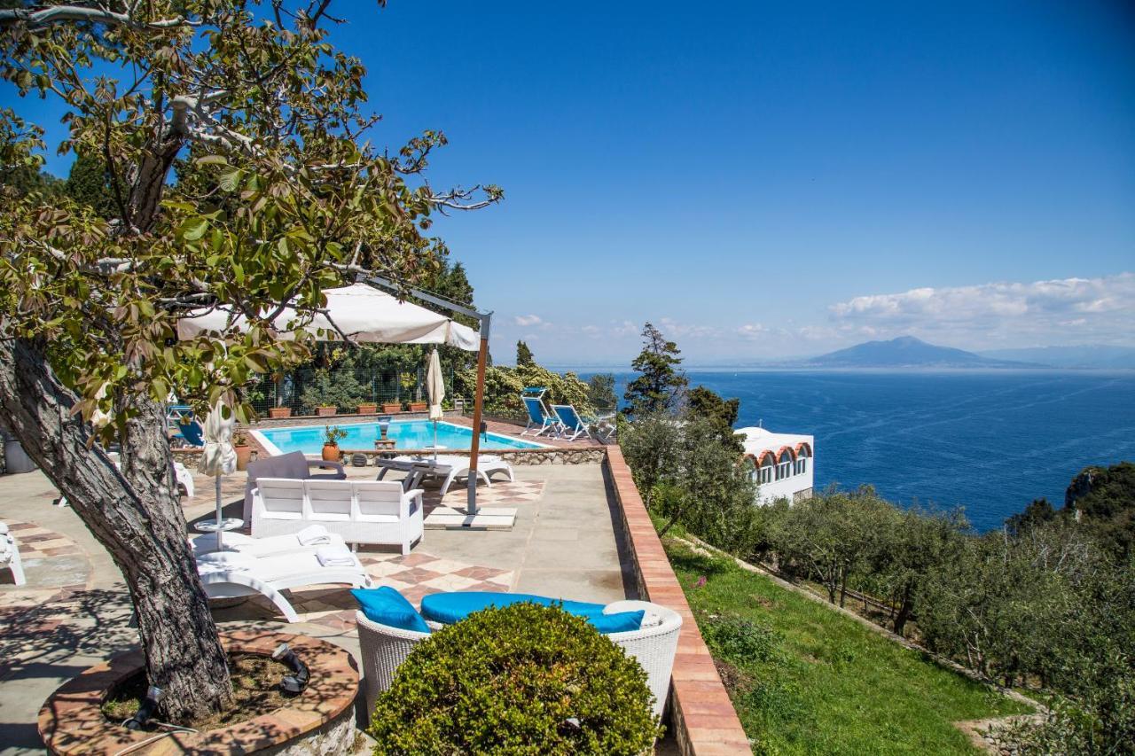 Suite Villa Carolina Capri Exterior foto