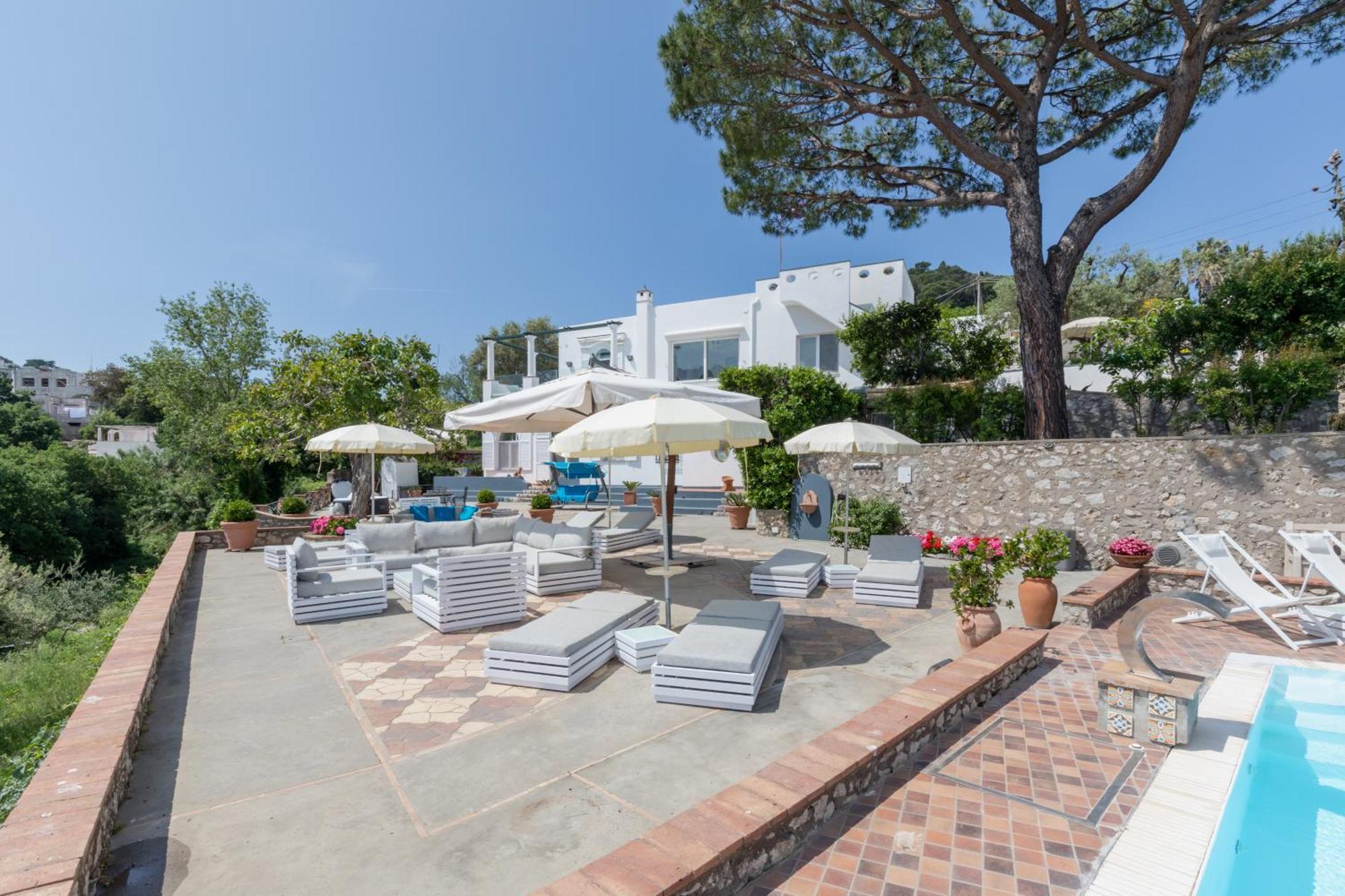 Suite Villa Carolina Capri Exterior foto