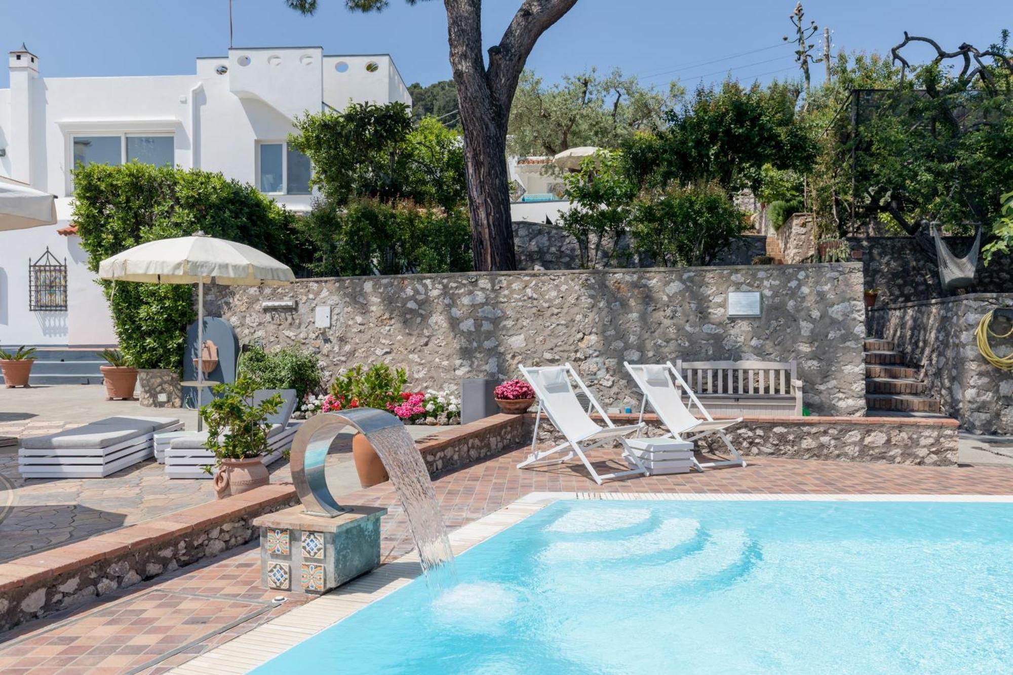 Suite Villa Carolina Capri Exterior foto
