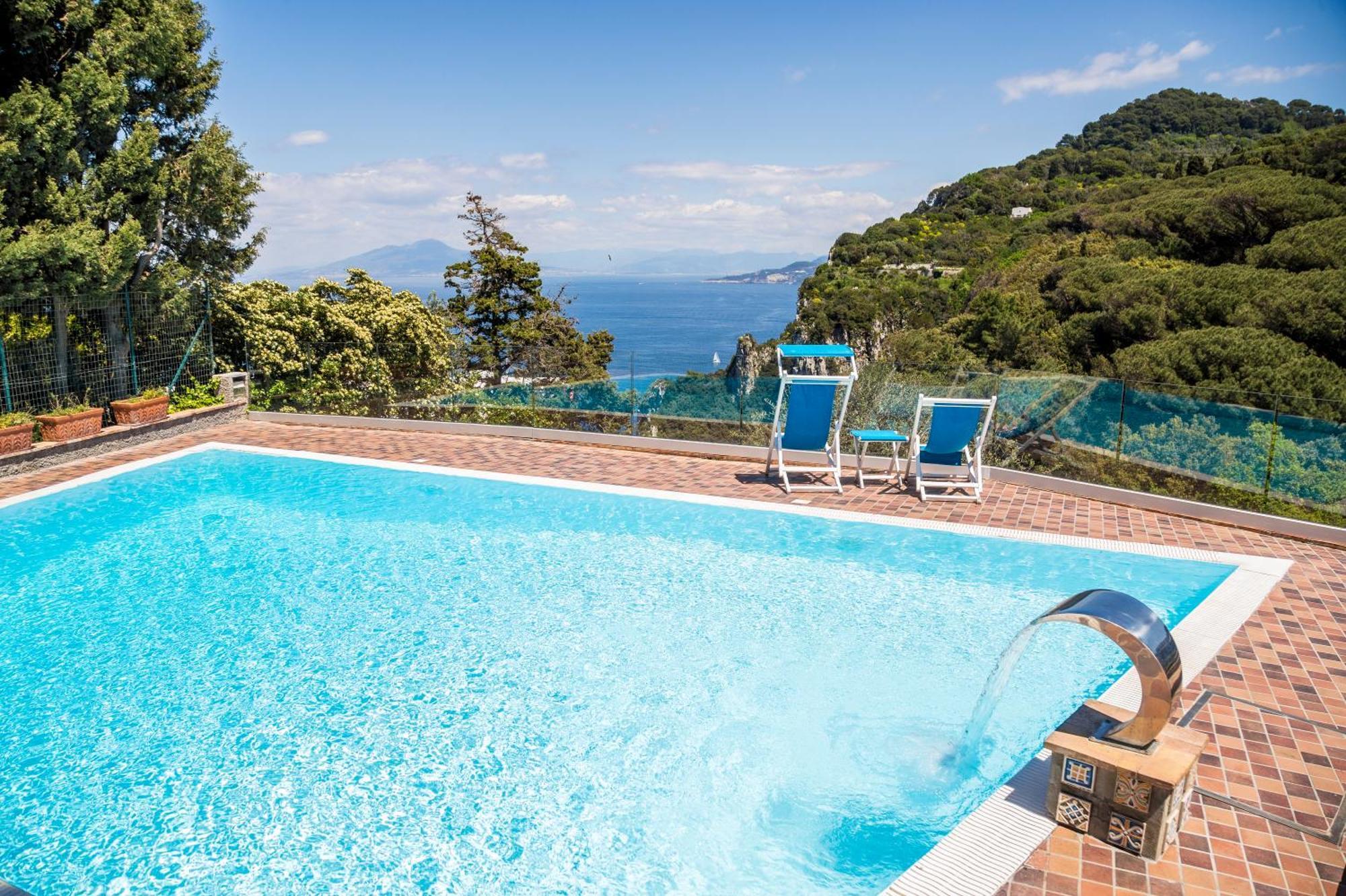 Suite Villa Carolina Capri Exterior foto